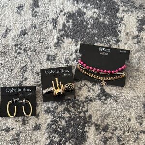 Gold and Silver Jewelry Set